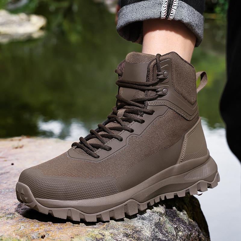 TUINANLE Mens Casual Trainers Wide Fit Non Slip Outdoor Hiking Shoes Large Size 39 48