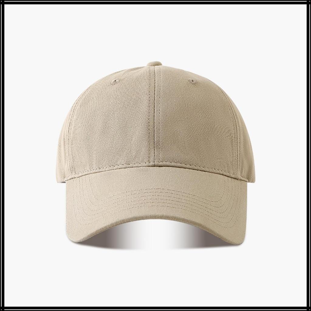 CZ436 [White Fang] Hat, Cap, Cool, Large, Casual, Plain, Colorful, Simple, Men's, Women's, (Navy)