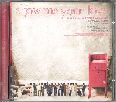 CD TOUHOUSHINKI&SUPER JUNIOR05 - Show Me Your Love SMCD118 S.M. ENTERTAINM Japonais Pop/Rock Occasion