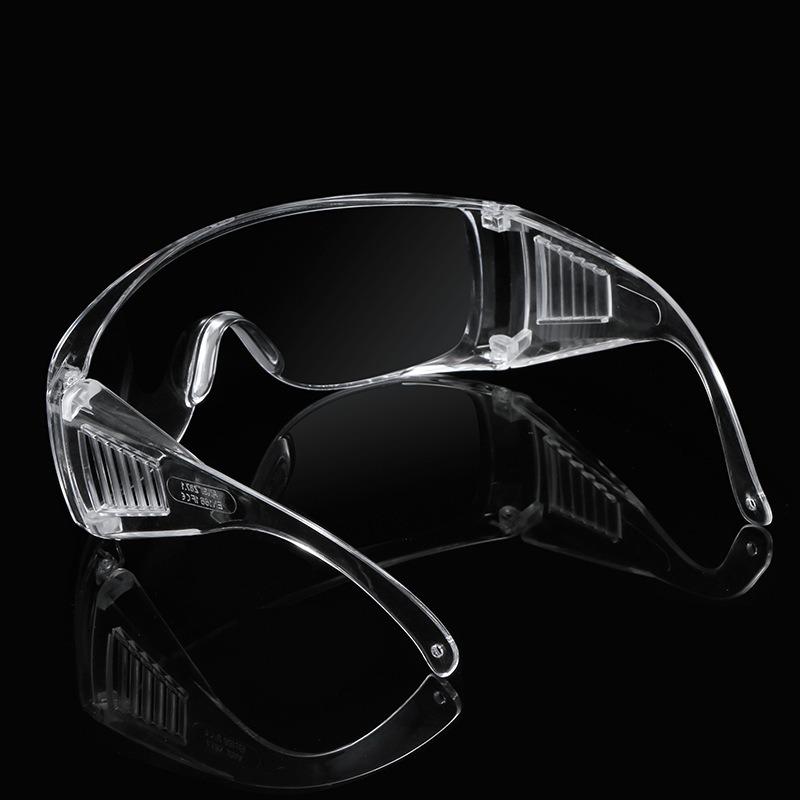Non-polarized Blinds High Definition Transparent Multi-functional Men Women Protective Goggles Anti-fog Anti-Splash Dust Proof Safety Eyeglasses