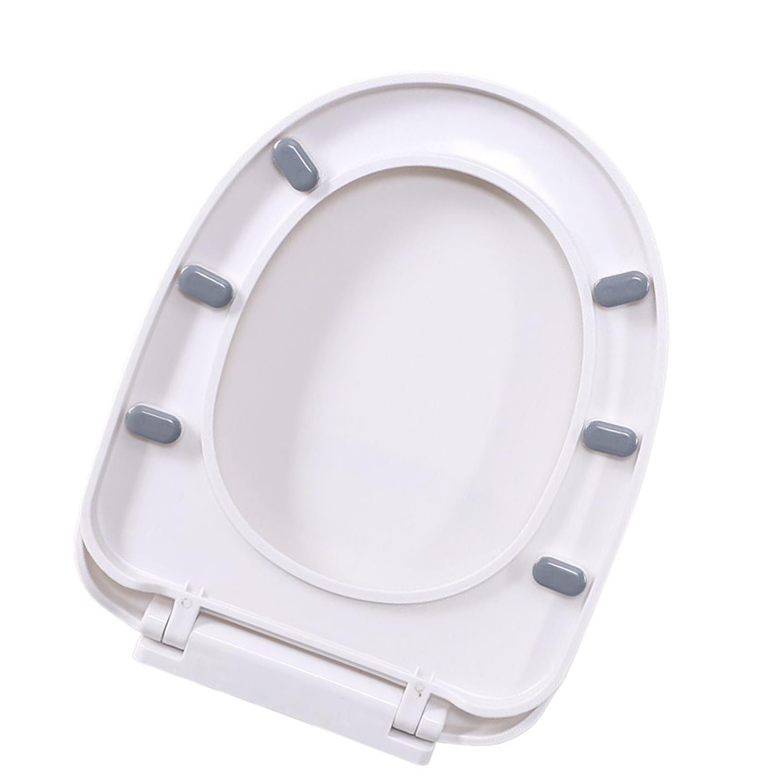 

Крышка унитаза с плавным закрыванием, портативная, крышка сиденья с замедлением, утолщенная, аксессуары для ванной комнаты и дома, текстура АБС, сиденье для унитаза U