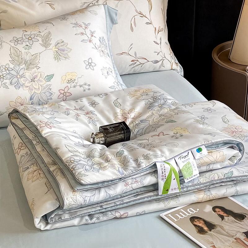 Brangdy Printed Ice Silk Cooling Summer Quilt