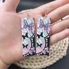 Demon Slayer: Kimetsu no Yaiba Tanjiro & Nezuko Acrylic Earrings - Trendy Anime Jewelry