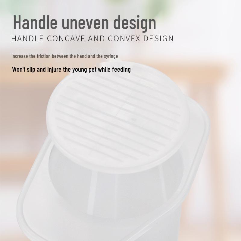 Pet Milk Feeding Syringe Set for Newborn Puppies and Kittens with Nipple and Scale