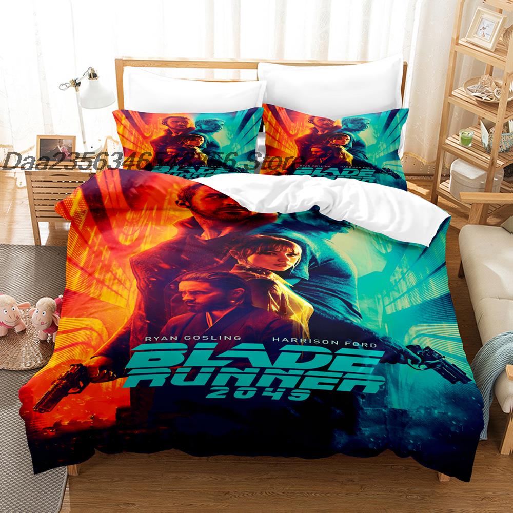 2049 Blade Runner Bedding Set Single Twin Full Queen King Size Bed Set Aldult Kid Bedroom Duvetcover Sets 3D Bed Sheet Set