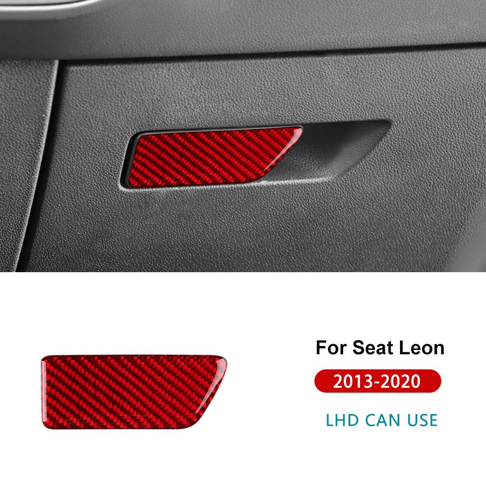 

Наклейка из настоящего мягкого углеволокна для Seat Leon 2013 2014 2015 2016 2017 2018 2019 2020 LHD RHD Автомобиль Отделка переключателя передней пассажирской панели