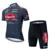 Tour De France Team Cycling Jersey Men's Short Sleeve Summer Shirt Breathable Quick Dry Outdoor Sportswear Mountain Clothing Set