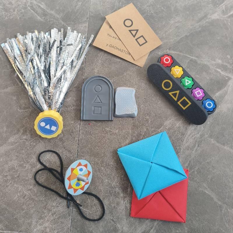 Squid Gonggi Game Korean Board Games Hand Eye Coordination Toy Party Prop Gift