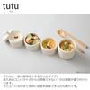 Takenaka Chopstick Case Set tutu, Chopsticks & Case Set, Made in Japan, Ivory, (Case) approx. 2.7×19