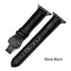 Leather Watchbands for Apple Watch Series 7 45mm 41mm Watch Band for Iwatch 6 5 4 SE 44mm 40mm 42mm 38mm Strap Butterfly Buckle