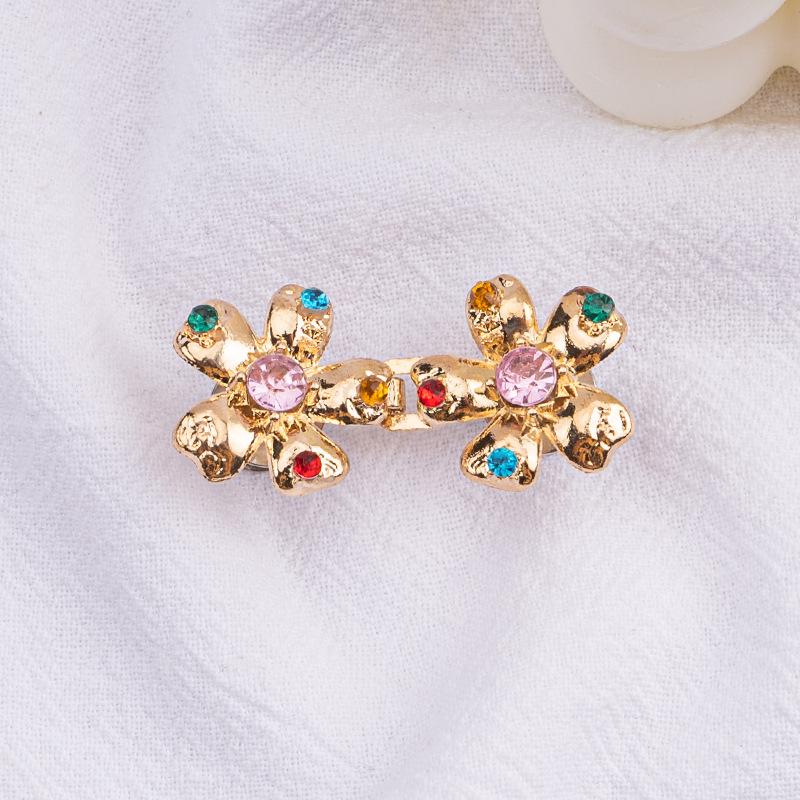 Detachable Flower Waist-Cinching Snap Button for Jeans