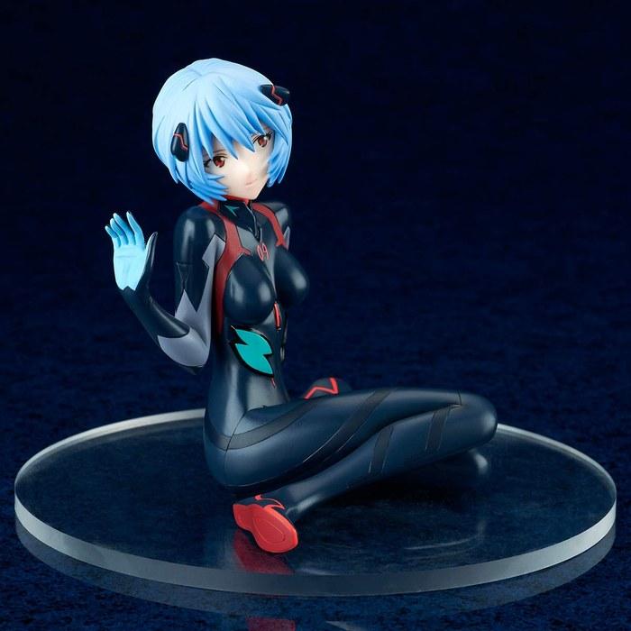 Evangelion New Theatrical Edition: Q Ayanami Rei (Provisional) Plugsuit Ver. 1/7 Scale PVC Painted Complete Figure Black Approx. 105mm