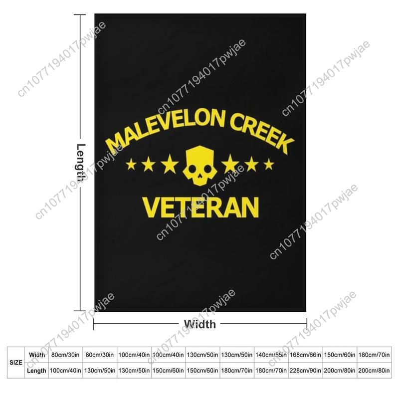 Helldivers 2 Malevelon Creek Veteran Throw Blanket Summer bed plaid Moving Decorative Beds Blankets 75cmx90cm