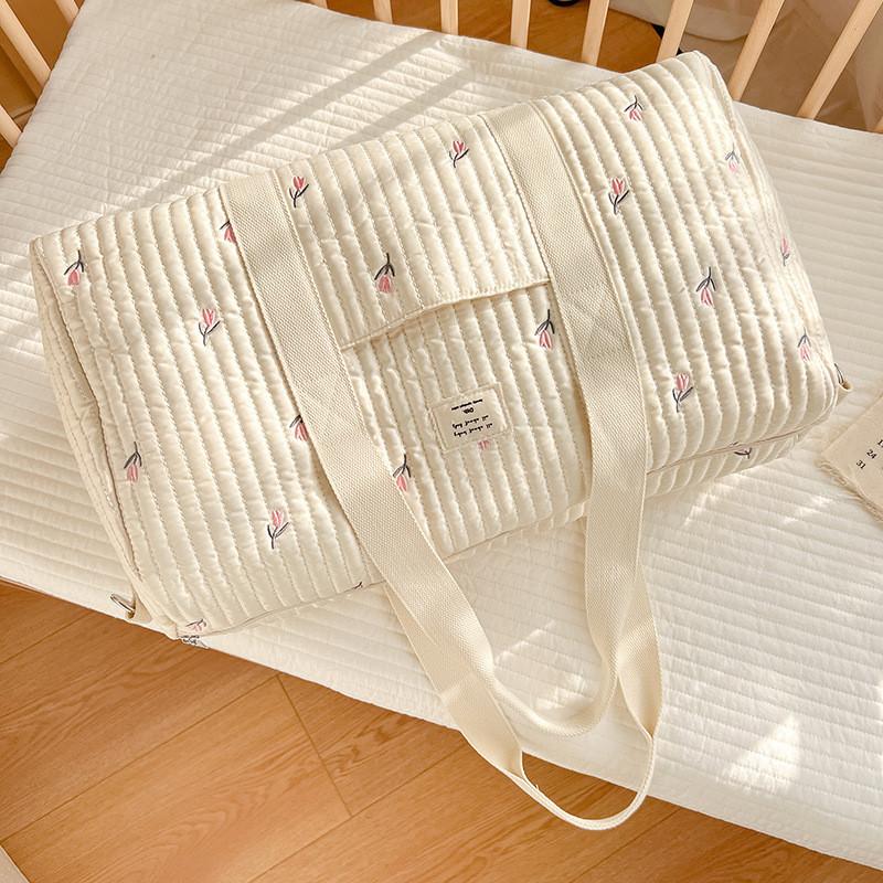 Cute Animal Pattern Korean Style Mommy Bag Spacious Diaper Bag For Preschool Use