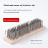Jimei Long Handle Stainless Steel Wire Floor Scrub Brush