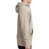 Nike Hooded Drawstring Logo Print Long Sleeve Sweatshirt Men Tops Brown Bv2649-247
