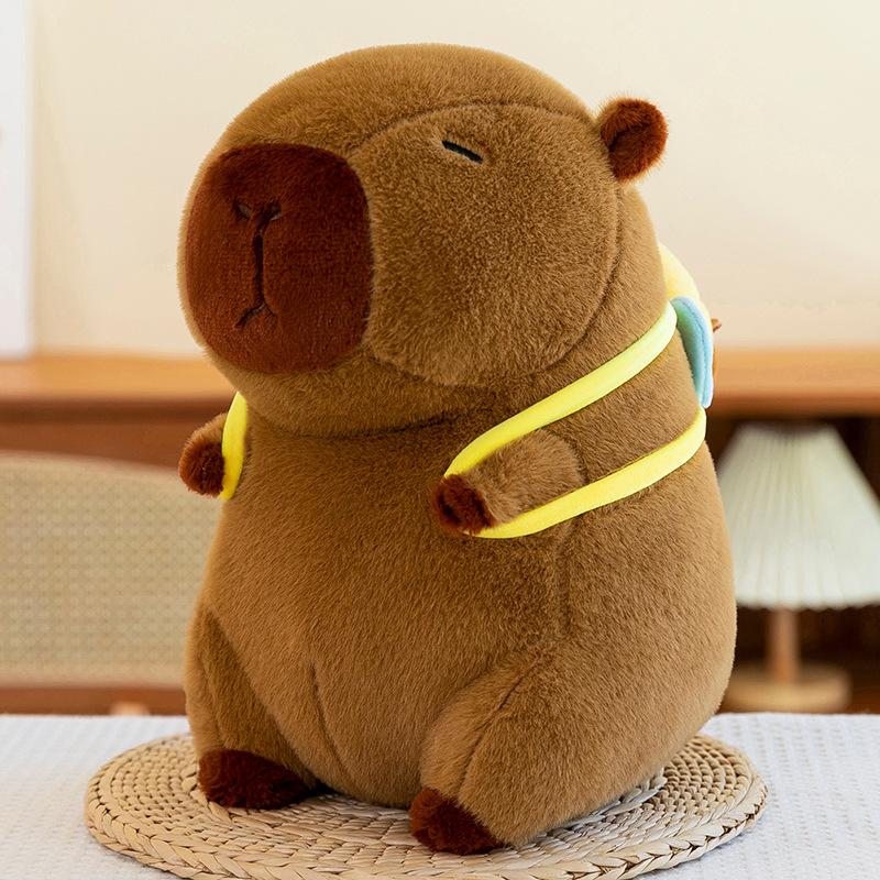 New Kapibala Bee Capybara Plush Toys Children's Birthday Gift Capybara Doll Bee Doll