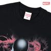 EVERSOUL Marvel Short Sleeve T-Shirt, Venom, Avengers, Hulk, Captain America, American Comic Book Merchandise, Men's, Black, XL