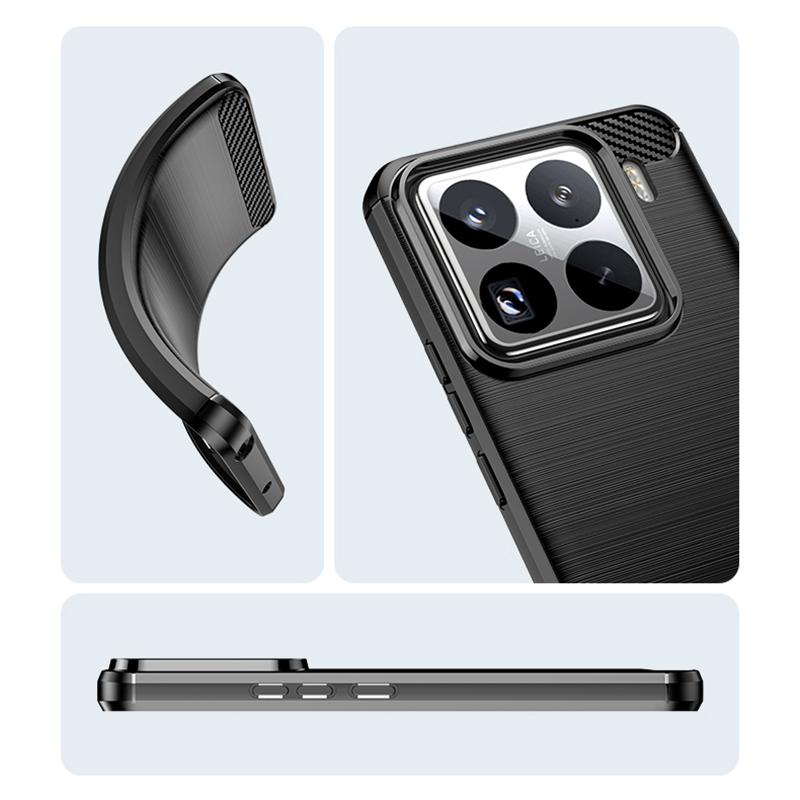 For Xiaomi 15 Pro Case Xiaomi 15 15 Pro 5G Cover Shockproof Brushed TPU Silicone Protective Phone Back Cover For Xiaomi 15 Pro