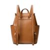 Michael Kors MK Cheryl Monogram Faux Leather Backpack Medium Women backpacks Dark-Brown Acorn-Brown 30F3G2EB2B-252