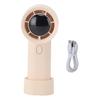 Brushless Motor Handheld Fan With Adjustable Wind Speed Rechargeable Battery Digital Display Quiet Operation Powerful Airflow Compact Design For