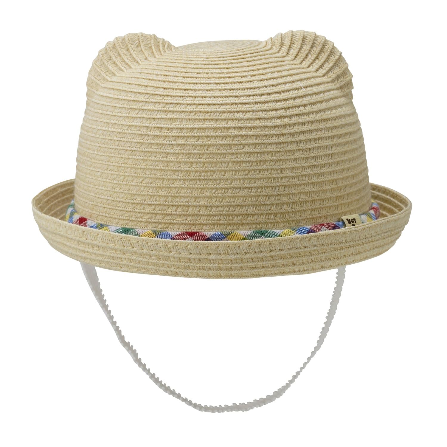 

HOT Hat with ears for beige 46cm [MIKIHOUSE BISCUITS] boys, girls, babies, children s clothing, 72-9101-686 бежевый