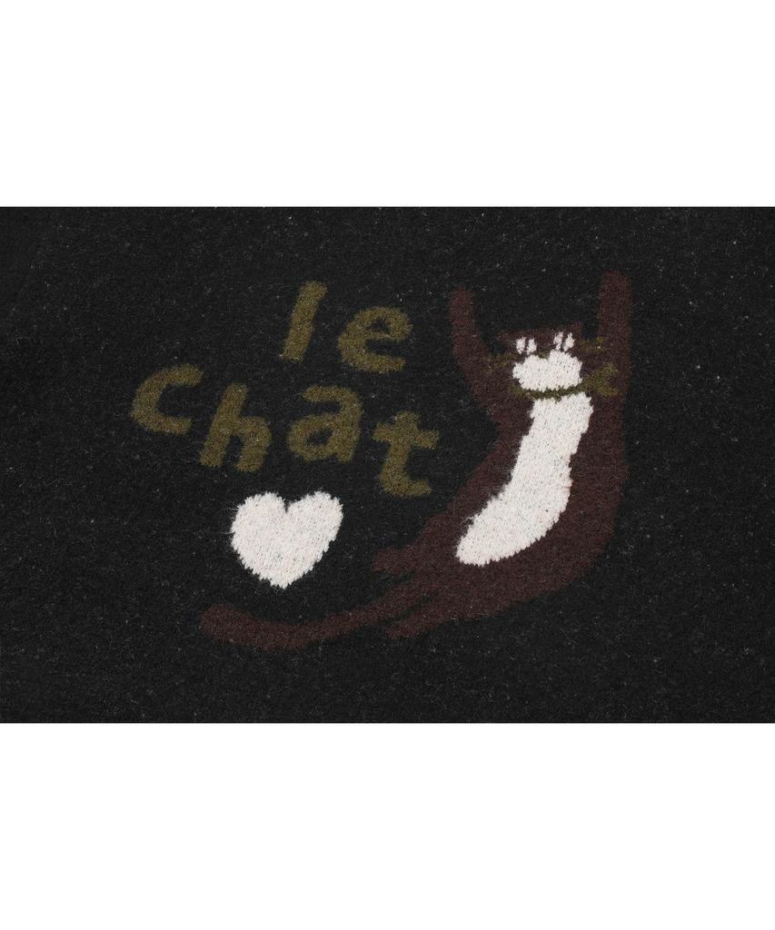 CPGN STUDIO Le Chat Pullover Knit Black