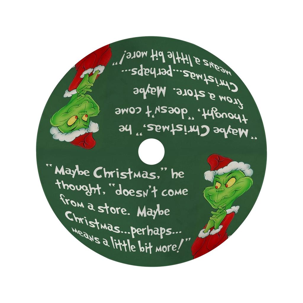 36 IN Weihnachtsbaum Basteldekoration Unterseite Baumrock Baumumfang Cartoon-Druck