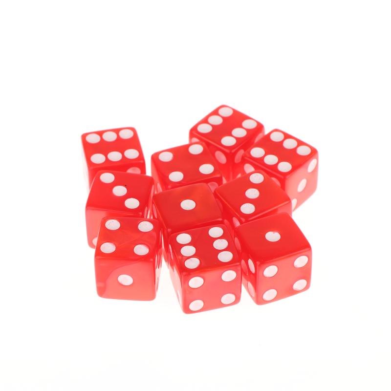 Aventurine Impression Dice 6-Sided Game Dice 16mm Acrylic D6 Dice Set For DND RPG Table Board Ame Or Teaching Math