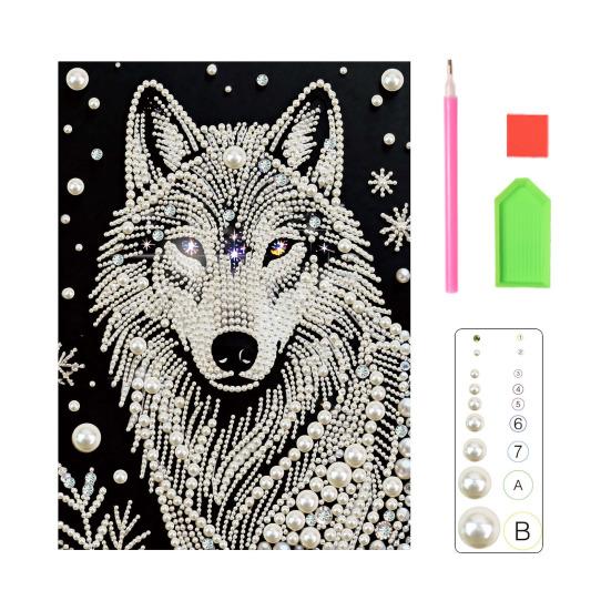 3D-Perlenmalerei-Set zum Selbermachen: Mosaik-Wandbild mit Strassperlen und Schmetterlingen für Erwachsene – ideal für die Schlafzimmerdekoration.