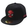 Spiderman Snapback Baseballkappe für Kinder - Unisex - Verstellbare Superhelden-Kappe Schwarz