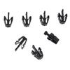 Interior trim automotive part number MB153825 B09250715 nylon 20 pieces clips, rivets, fasteners, clips, 90467-13011 8942180270, grille,