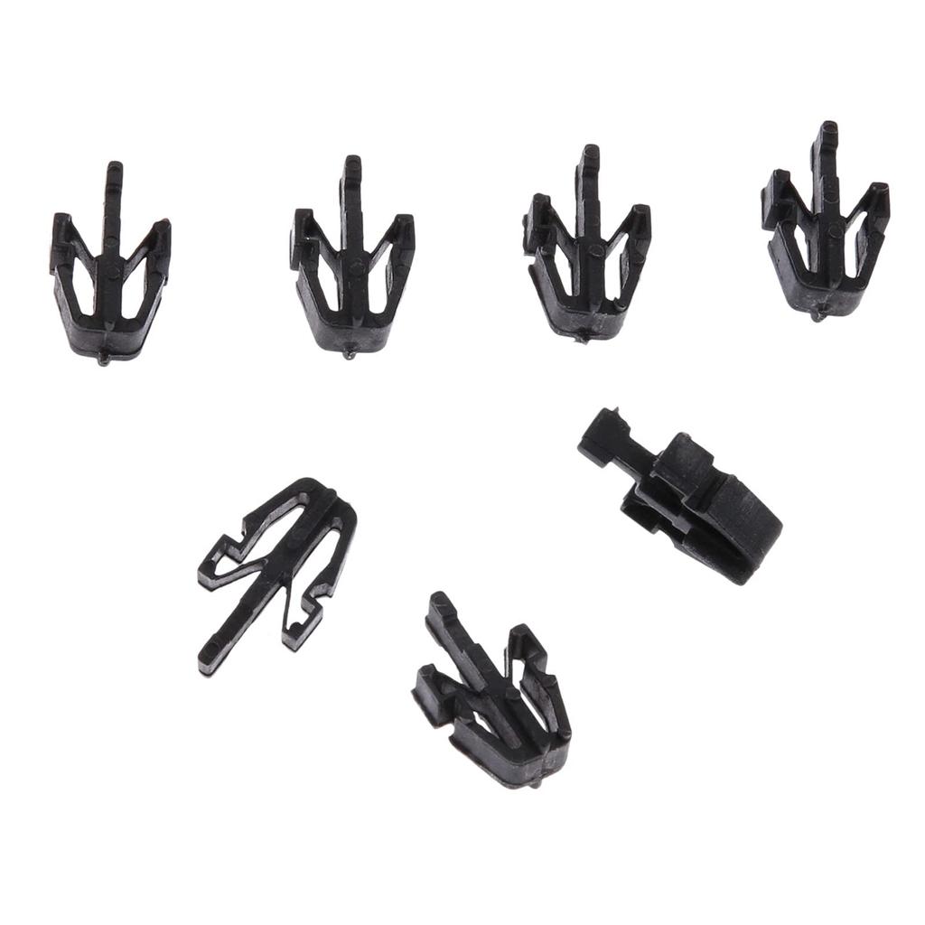 Interior trim automotive part number MB153825 B09250715 nylon 20 pieces clips, rivets, fasteners, clips, 90467-13011 8942180270, grille,