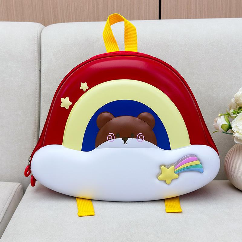 Cartoon Children's Schoolbag, Fashionable Korean Version Kindergarten Schoolbag, EVA Eggshell Boys' and Girls' Backpack