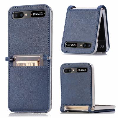 Schokbestendig Matte Opvouwbare Leren Hoes Voor Samsung Galaxy Z Flip 3 Flip4 Flip 4 5g Flip3 Met Kaarthouder Beschermhoes Capa