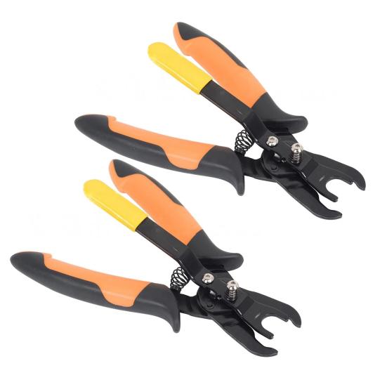 1/2 buc clește de deconectare 1/4 inch 5/16 inch fitinguri pneumatice de țeavă de aer cu deconectare rapidă instrument