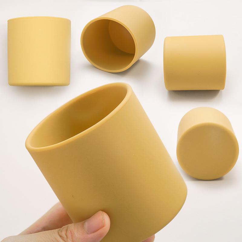 BPA Free Children's Products Baby Feeding Cups Infant Learning Drinkware Silicone Cups For Toddlers & KidsTrainer Mug Baby Stuff