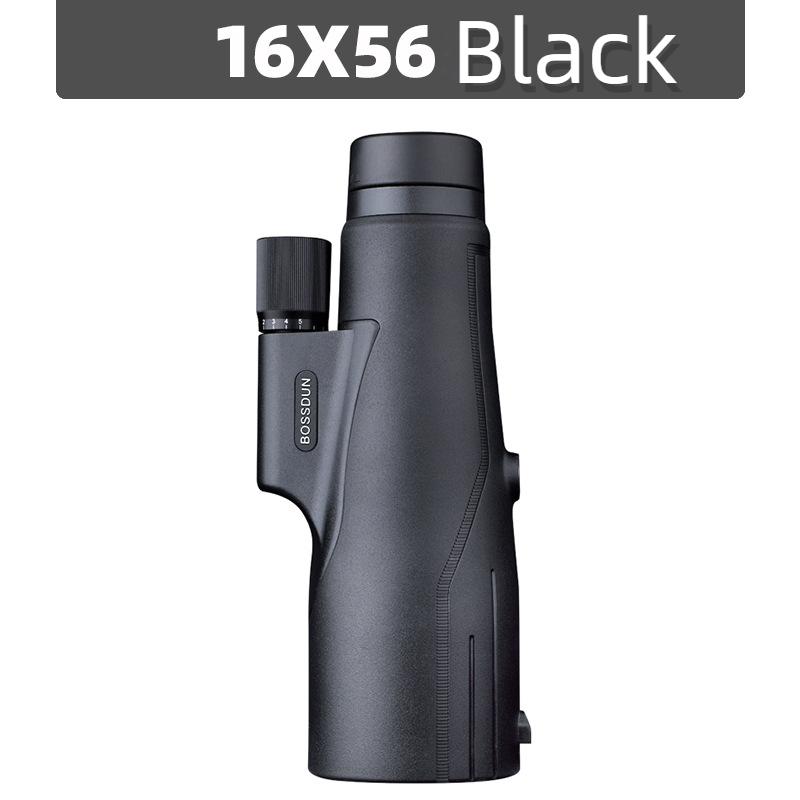 Telescopio Monoculare 16x56ed, Alto Ingrandimento Visione Notturna in Condizioni di Scarsa Illuminazione, Impermeabile Portatile Fotocamera Telescopio di Osservazione