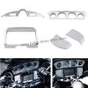 Motorcycle Accessory Inner Fairing Gauge Stereo Speaker Switch Trim Panel Cover For Harley Electra Glide Street Glide Tri 2014+