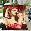 Lana Del Rey Coperta stampata sottile Morbida e confortevole Coperta per casa, viaggio, biancheria da letto regalo di compleanno