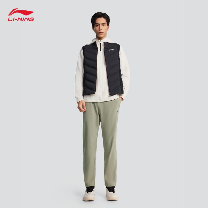 Li-Ning Men s Waterproof Warm Straight-Leg Sports Pants M