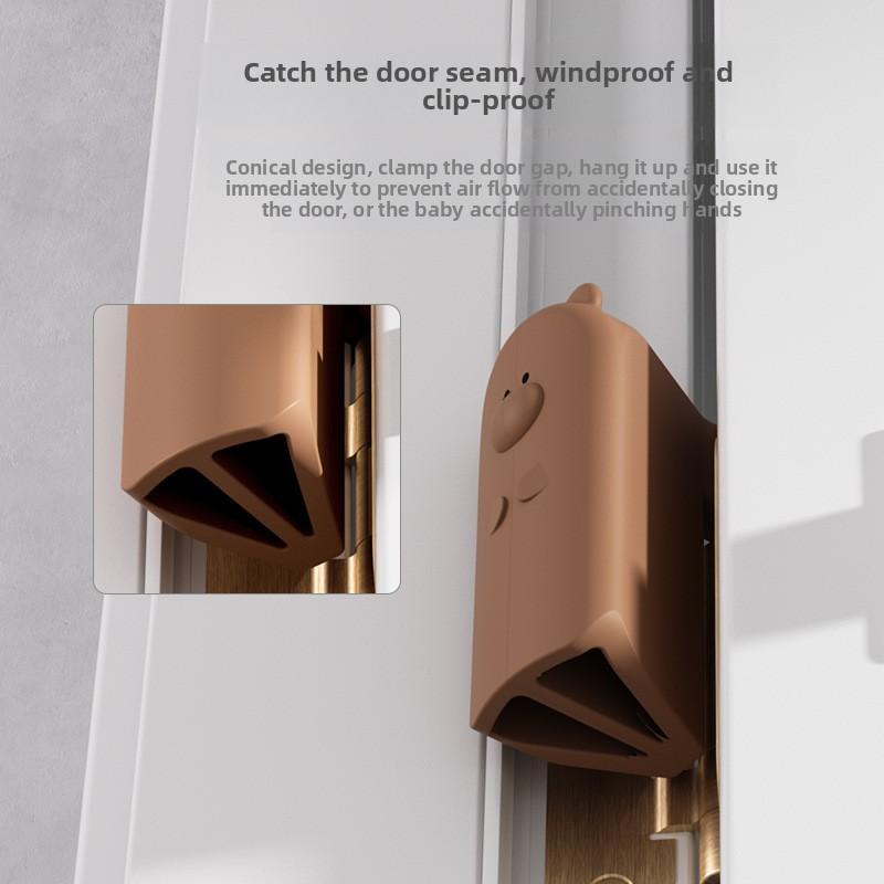 Door Seam Anti-pinch Hand Baby Safety Door Blocking Artifact Door Closing Anti-collision Door Card Door Clip Children Anti-squeeze Hand Door Stop