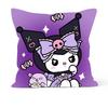 1PC New Sanrio Kuromi Double sided Printed Pillow Cover for Sofa Bedhead Cushion Cover Childrens Gift Anime Cartoon