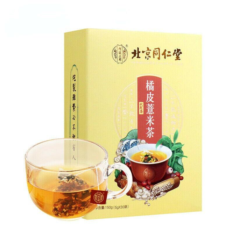 5g*30 Tongrentang Organic Orange Peel and Barley Health Herbal Tea Healthy Drink