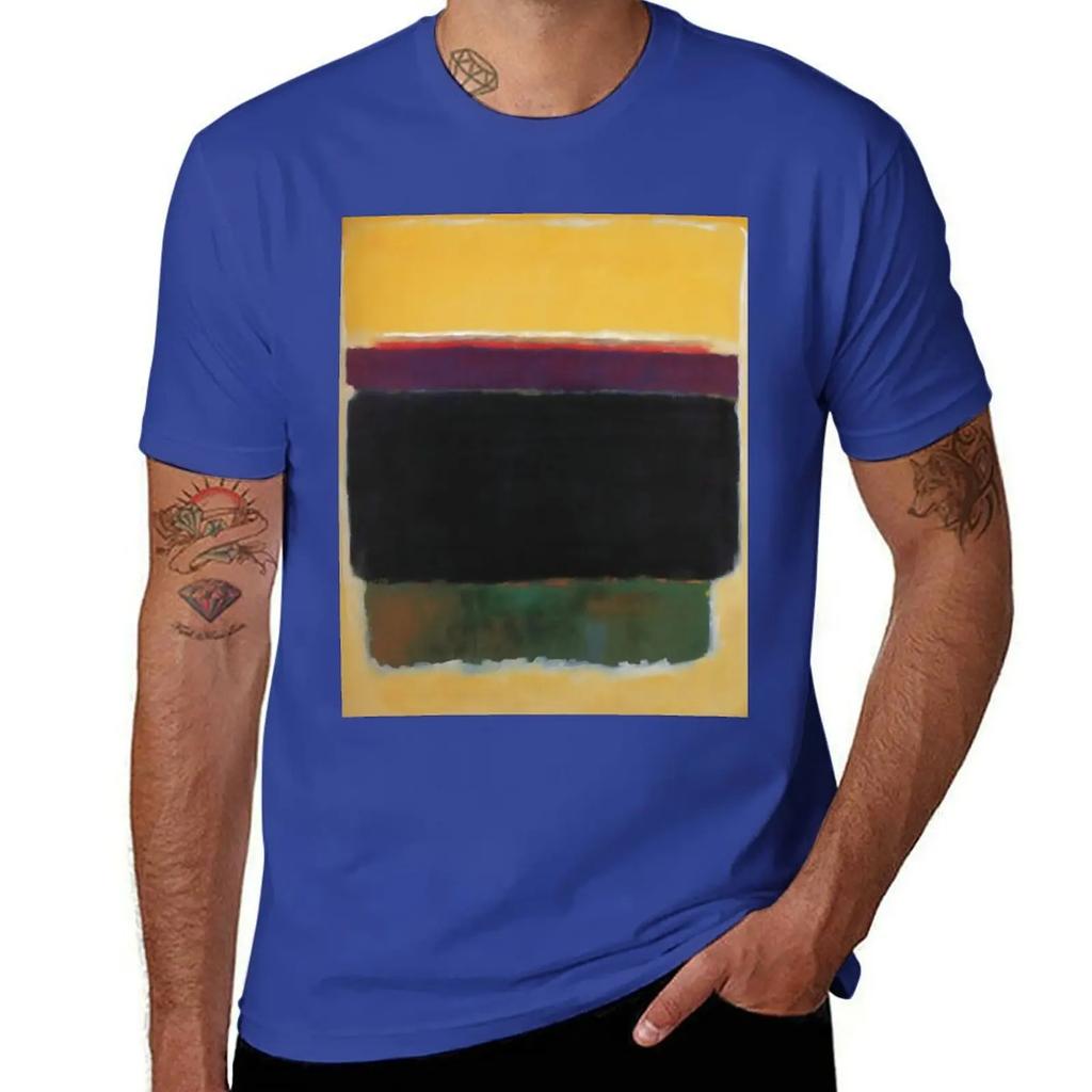 Mark Rothko TShirt animal prinfor boys basketball graphic tees cute clothes designer shirts sweat shirts men