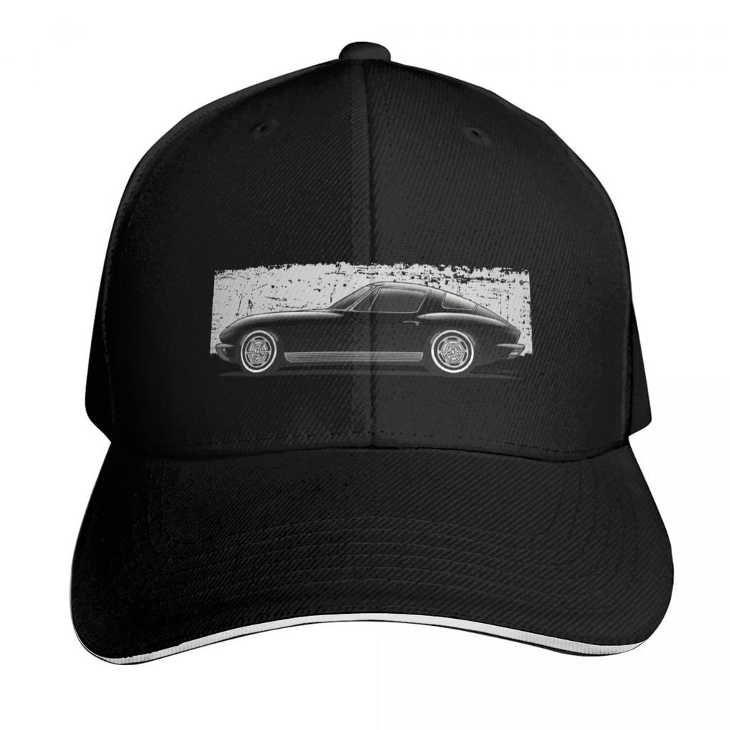 My drawing of the American sports car Baseball Cap hats on offer Streetwear cute fun hats Womens Hats For The Sun Unisexs