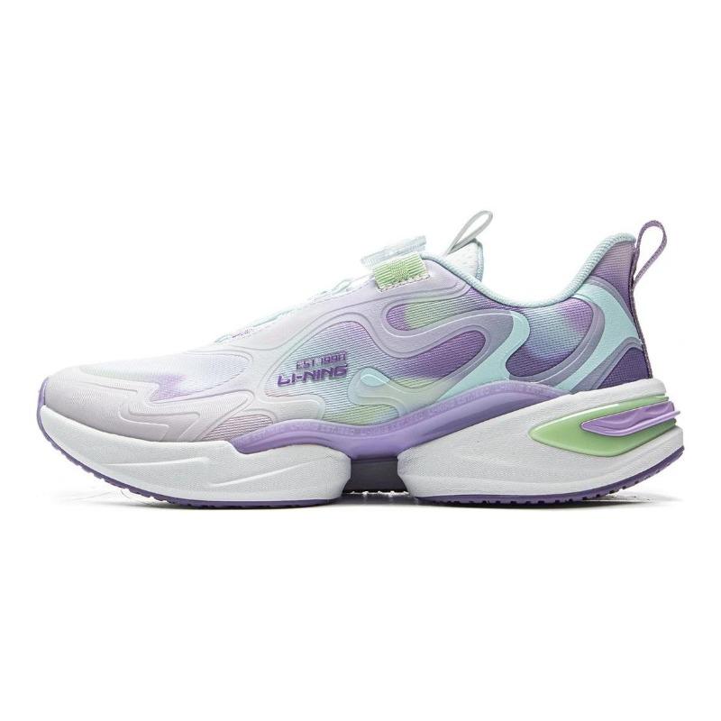 Li-Ning YOUNG Qingyue Kids Low-Top Casual Shoes Purple YKCV028-6 38