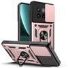 For OnePlus 13R 13 Slide Lens Camera Protection Shockproof Armor Case for Oneplus ACE 5 Pro ACE5 3V 3 Pro Magnetic Ring Holder Cover