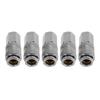 1 4 Inch NPT Air Tool Coupler 5Pcs Duarable Anti Leakage Long Lasting Female Thread Quick Coupler for Car
