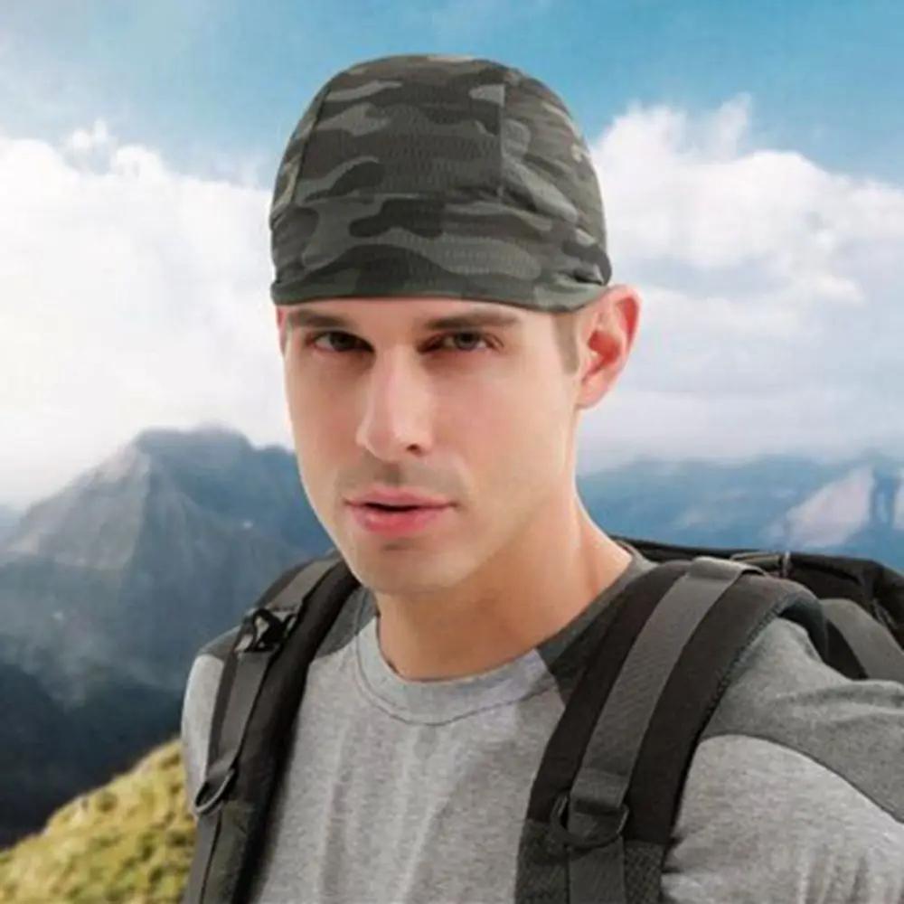 Summer Cycling Beanie Men Cap Women Hat Motorbike Camouflage Quick-Dry Elastic Bicycle Anti-Uv Fishing Breathable Run Sports Cap